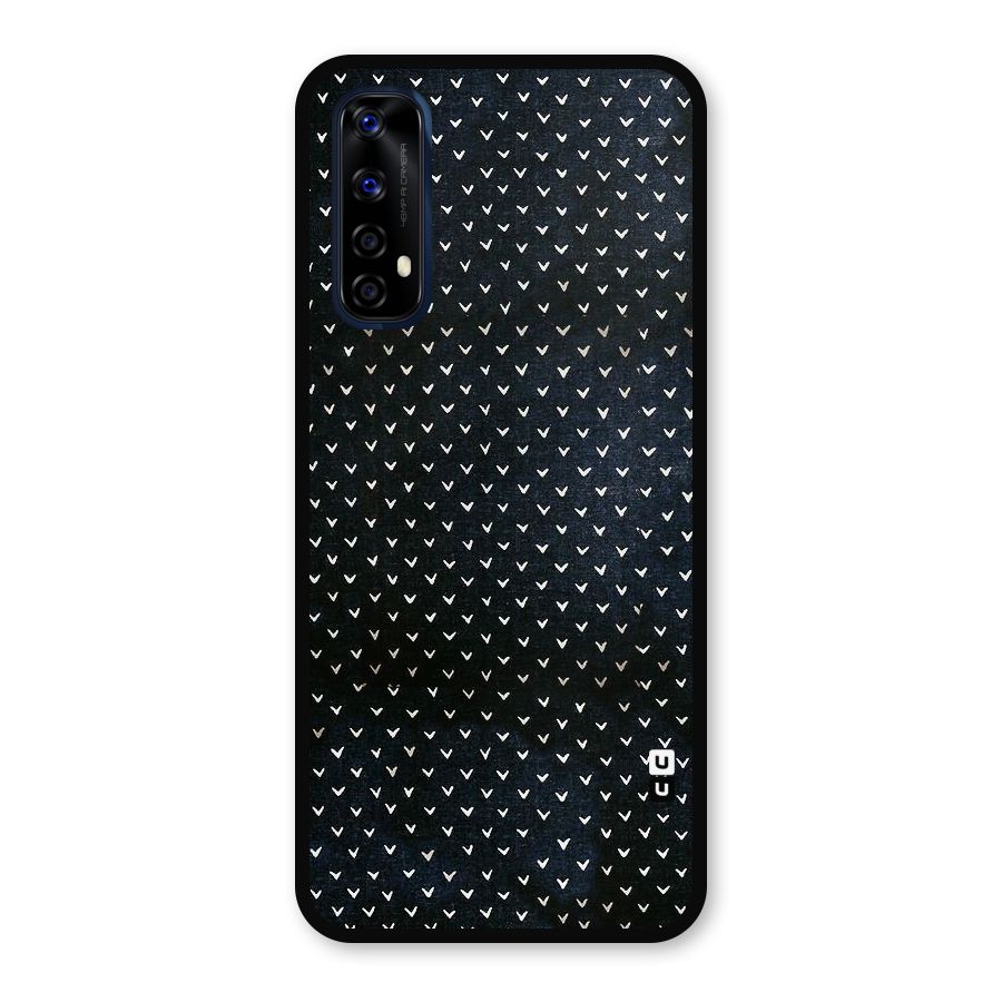 Tiny White Hearts Metal Back Case for Realme Narzo 20 Pro