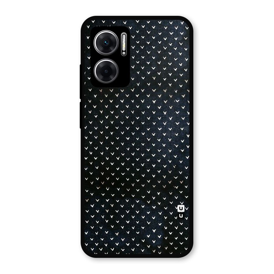 Tiny White Hearts Metal Back Case for Redmi 11 Prime 5G