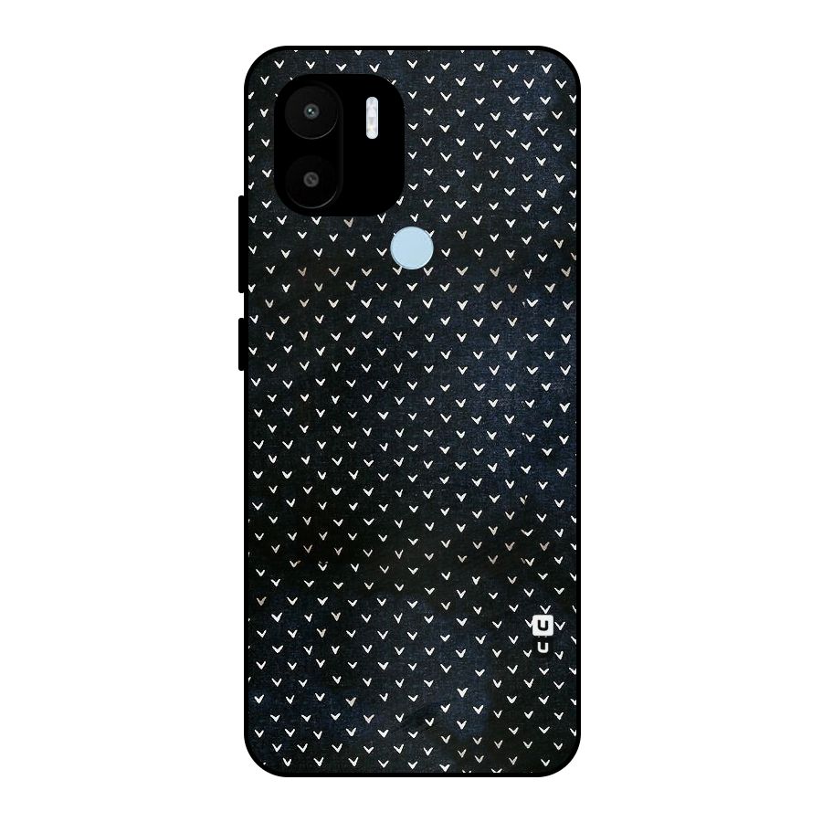Tiny White Hearts Metal Back Case for Redmi A2+