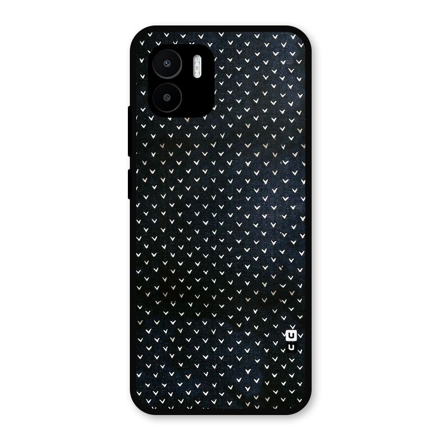 Tiny White Hearts Metal Back Case for Redmi A2