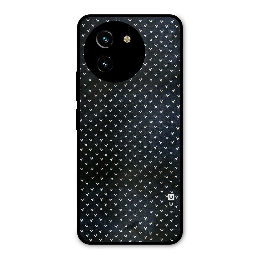 Tiny White Hearts Metal Back Case for Vivo T3x