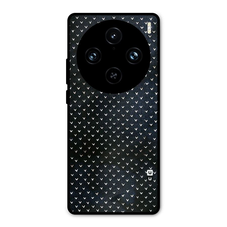 Tiny White Hearts Metal Back Case for Vivo X100 Pro
