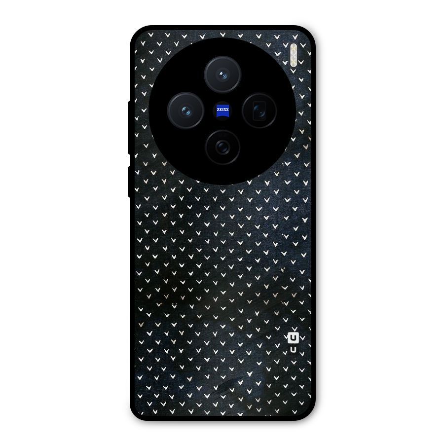 Tiny White Hearts Metal Back Case for Vivo X200