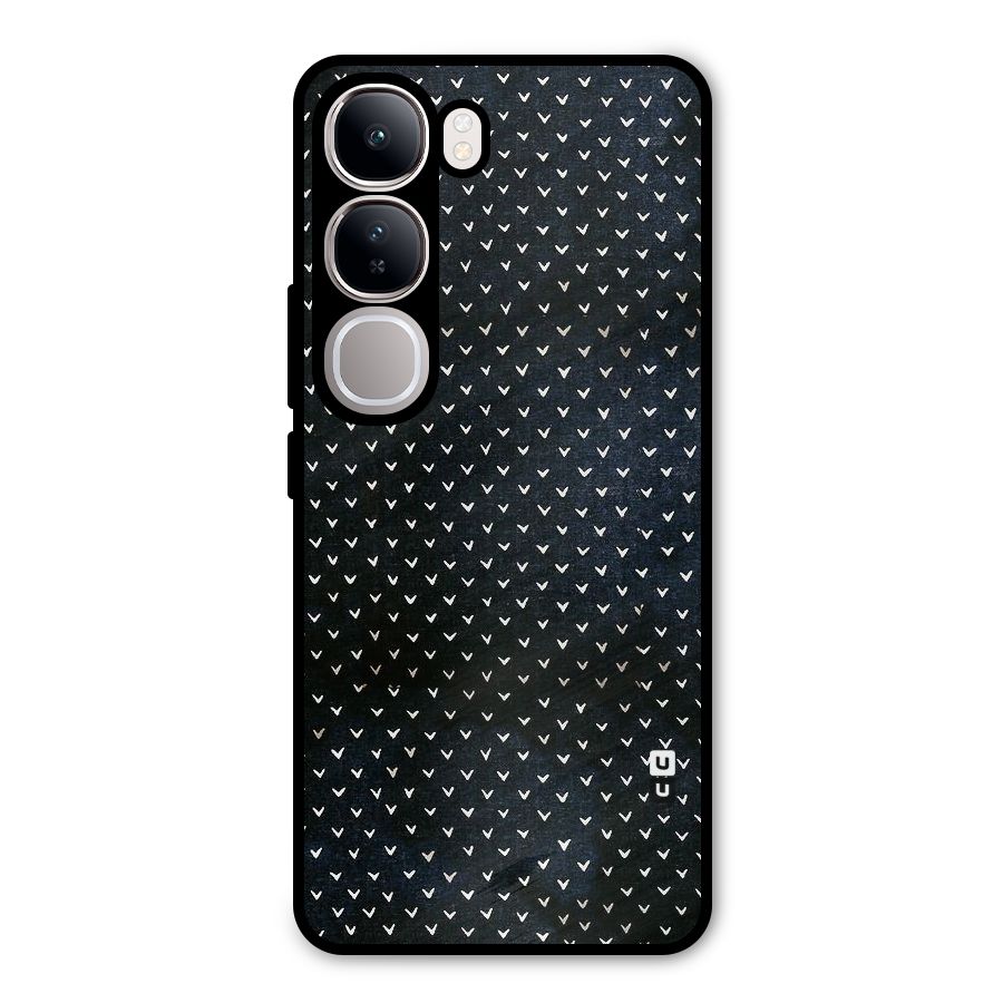 Tiny White Hearts Metal Back Case for Vivo Y300