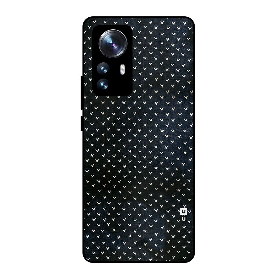 Tiny White Hearts Metal Back Case for Xiaomi 12 Pro