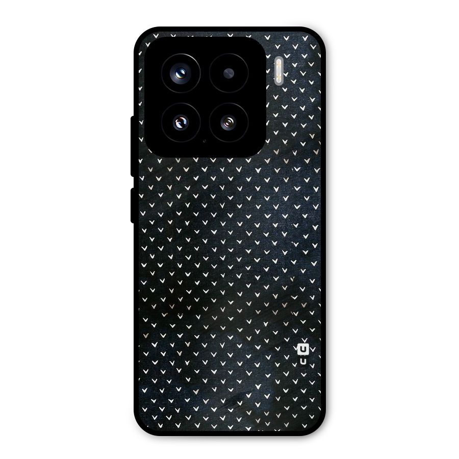 Tiny White Hearts Metal Back Case for Xiaomi 15