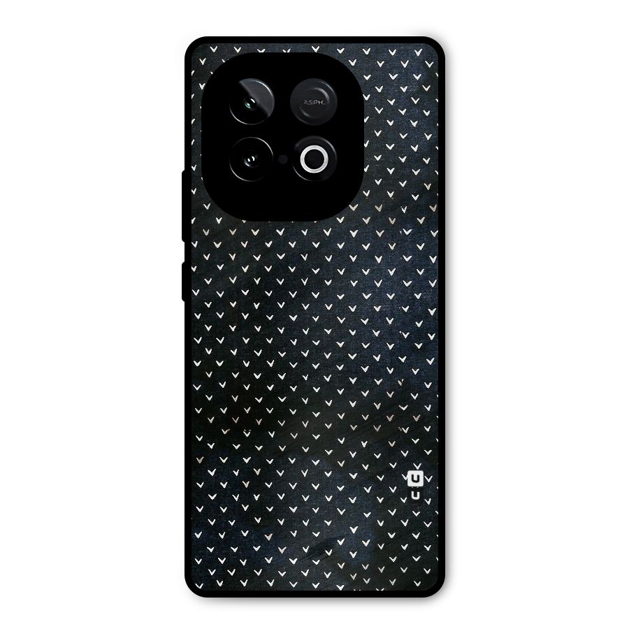 Tiny White Hearts Metal Back Case for iQOO Neo 10