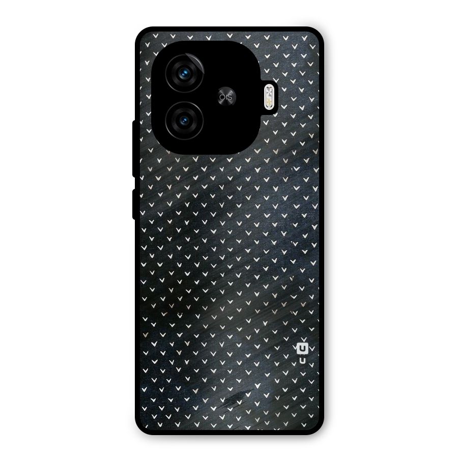 Tiny White Hearts Metal Back Case for iQOO Neo 10R