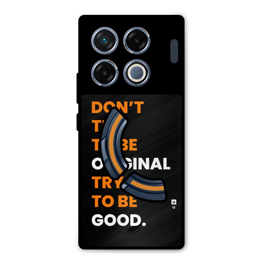 To Be Good Metal Back Case for Infinix GT 20 Pro