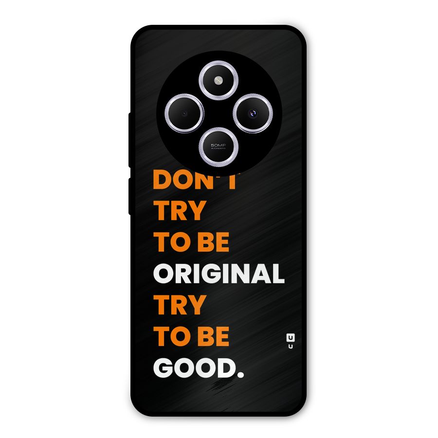 To Be Good Metal Back Case for Poco M7