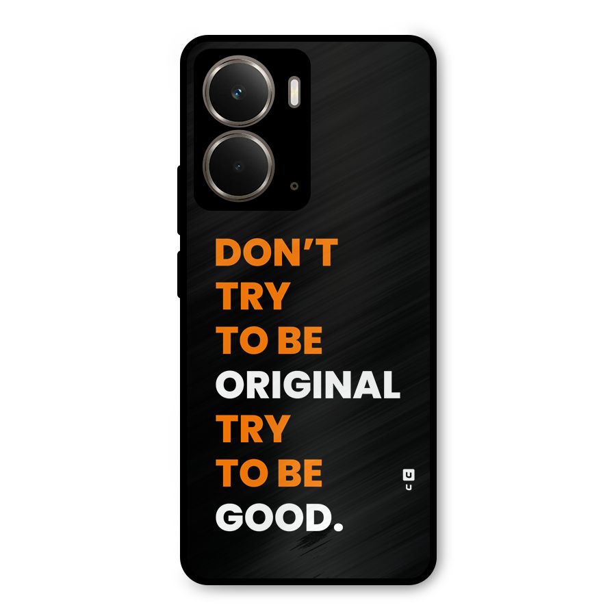 To Be Good Metal Back Case for Realme P3