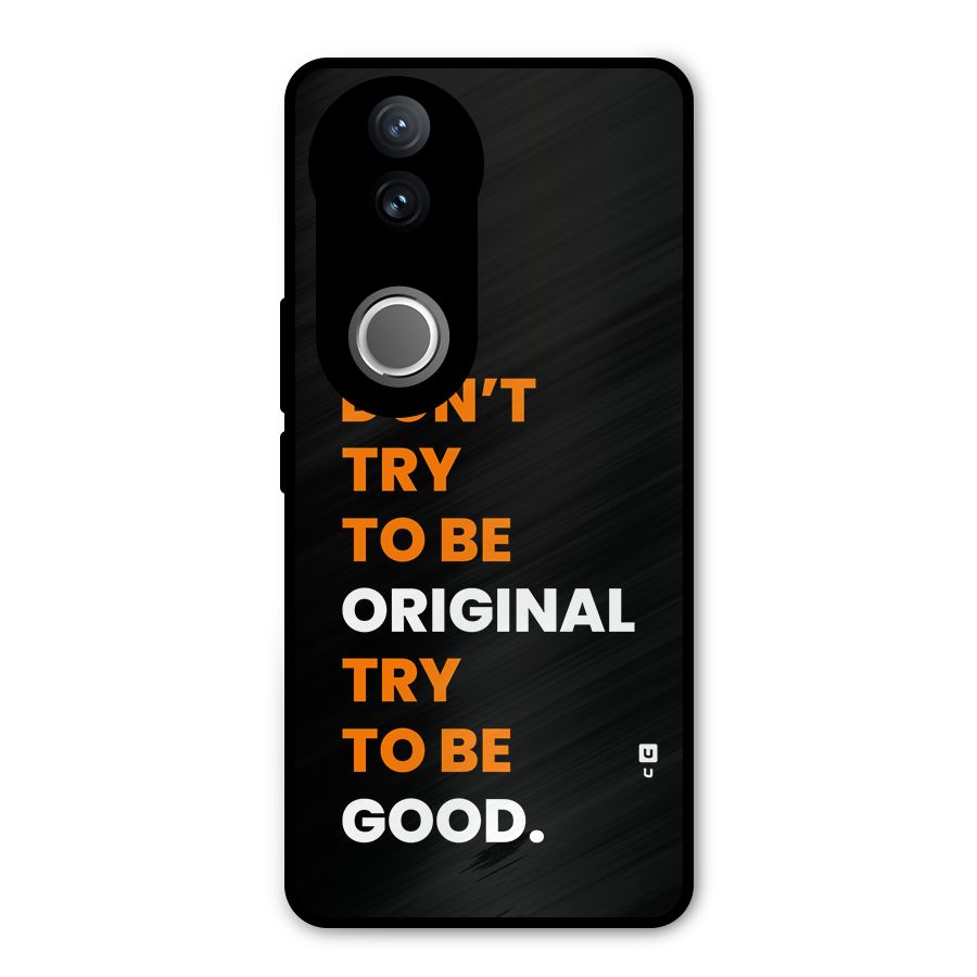 To Be Good Metal Back Case for Vivo V50e