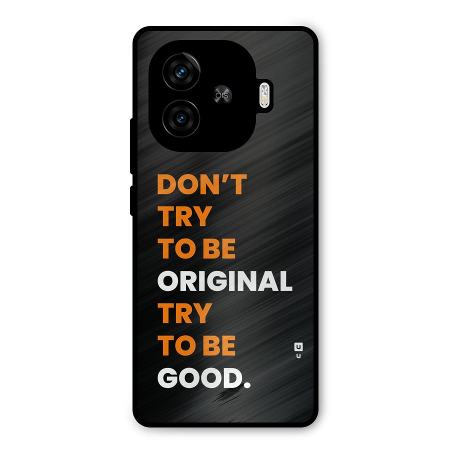 To Be Good Metal Back Case for iQOO Z9 Turbo
