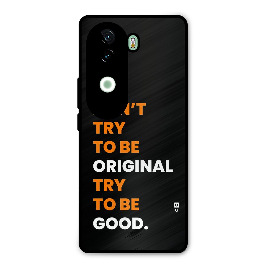 To Be Good Metal Back Case for iQOO Z9s