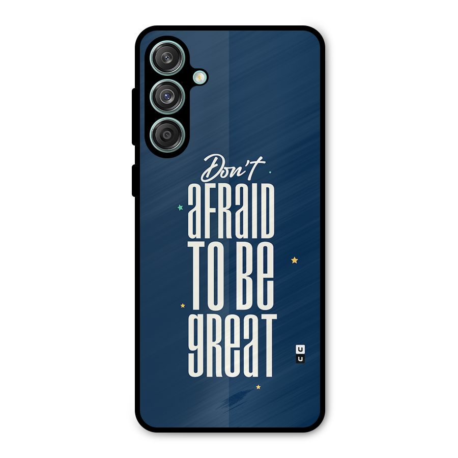 To Be Great Metal Back Case for Galaxy M55 5G