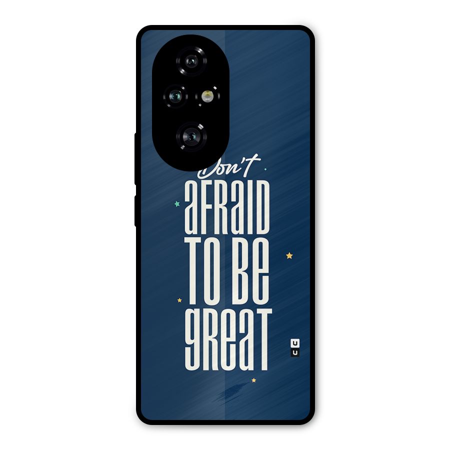 To Be Great Metal Back Case for Honor 200 Pro