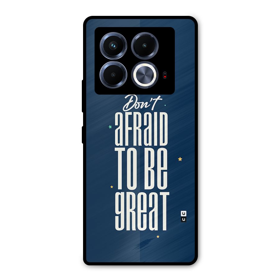 To Be Great Metal Back Case for Infinix Note 40 5G