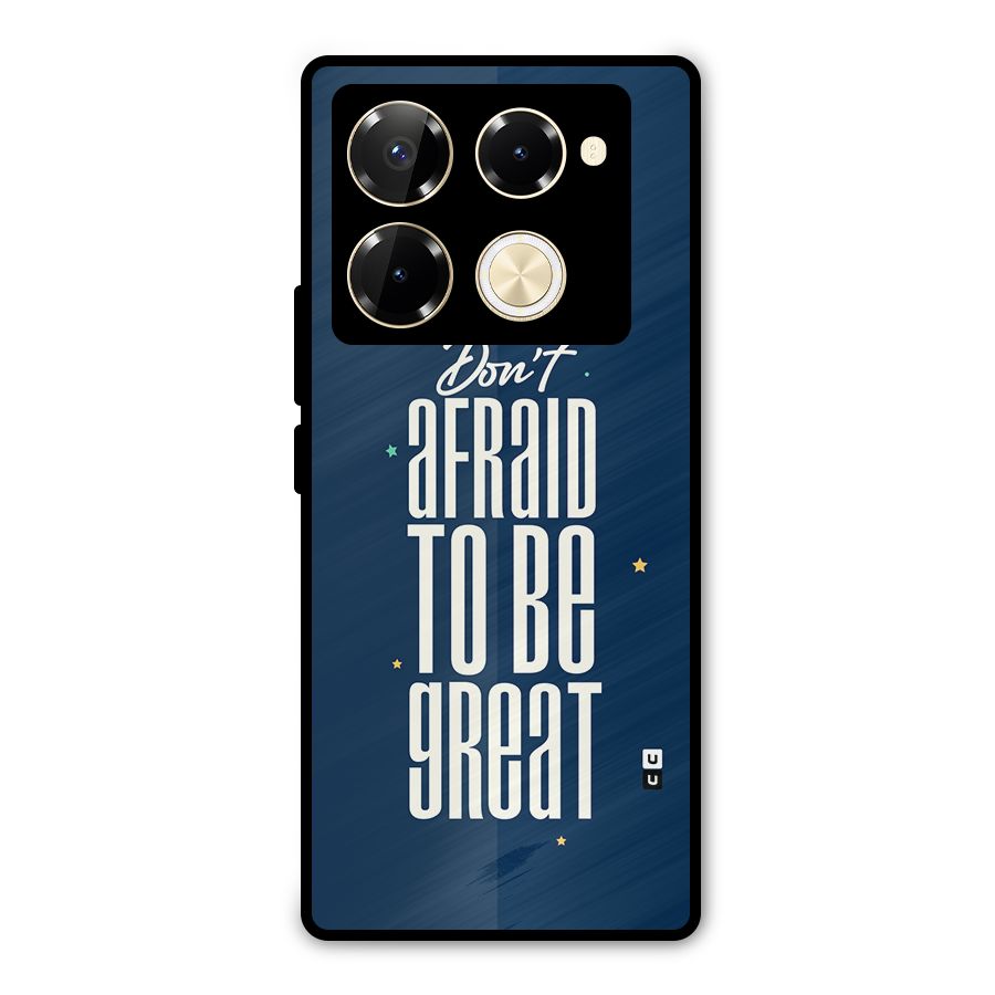 To Be Great Metal Back Case for Infinix Note 40 Pro Plus