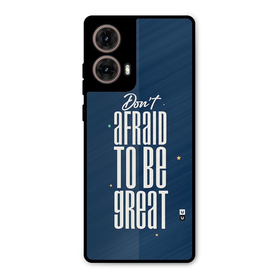 To Be Great Metal Back Case for Moto G85