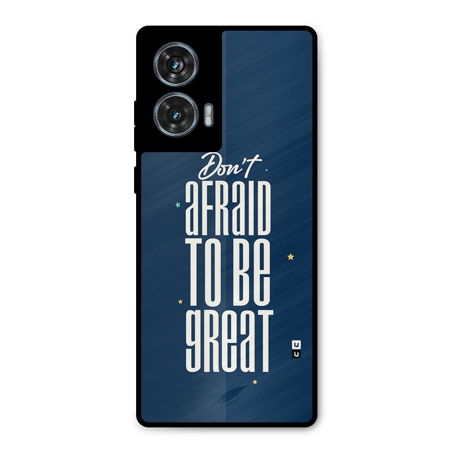 To Be Great Metal Back Case for Motorola Edge 50 Fusion