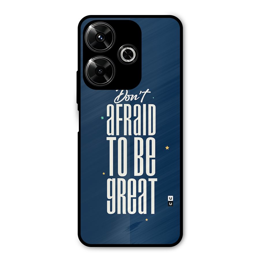 To Be Great Metal Back Case for Redmi 13 5G