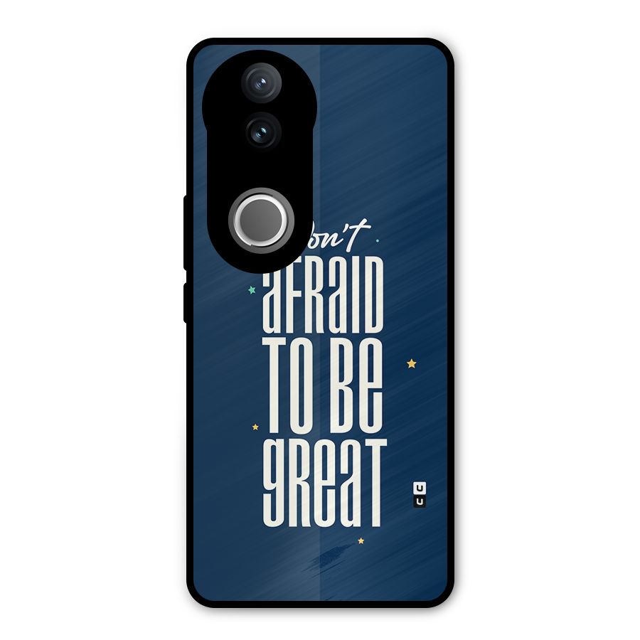 To Be Great Metal Back Case for Vivo V50