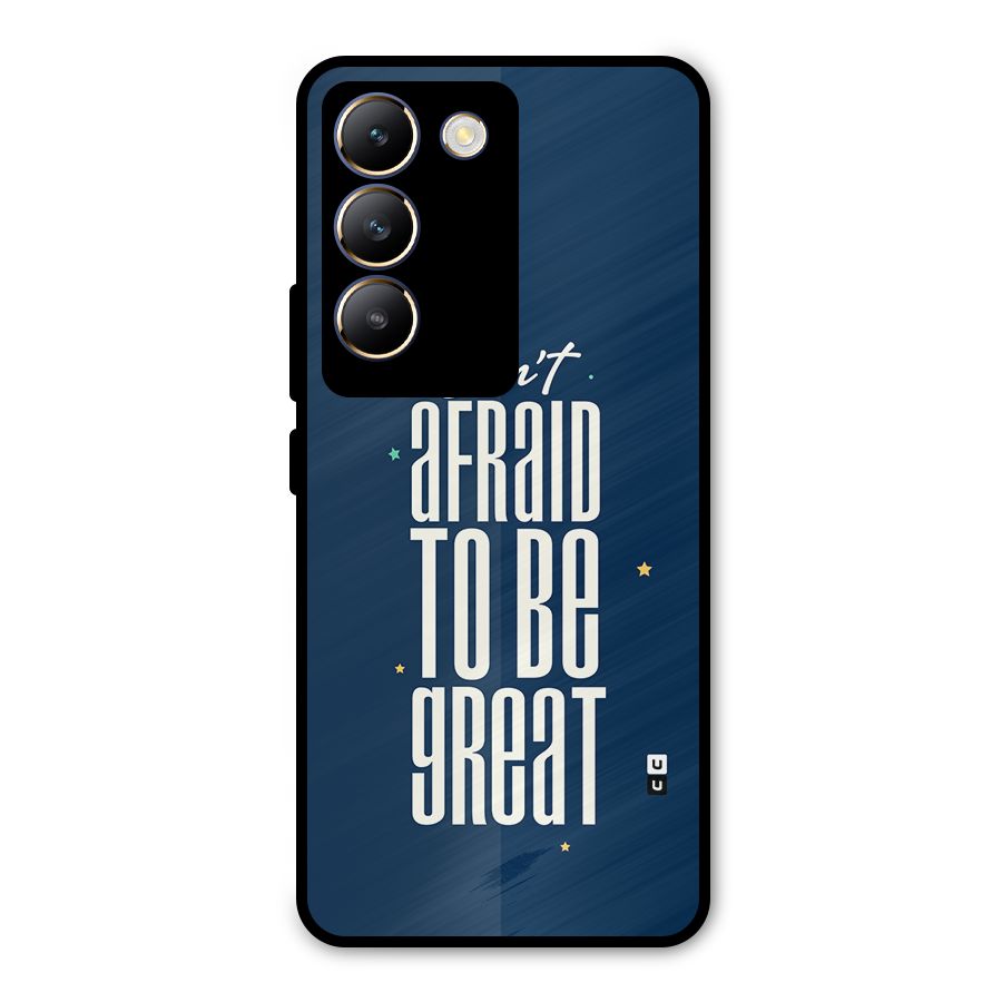 To Be Great Metal Back Case for Vivo Y200e