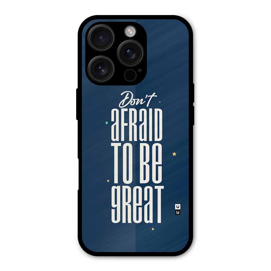To Be Great Metal Back Case for iPhone 16 Pro