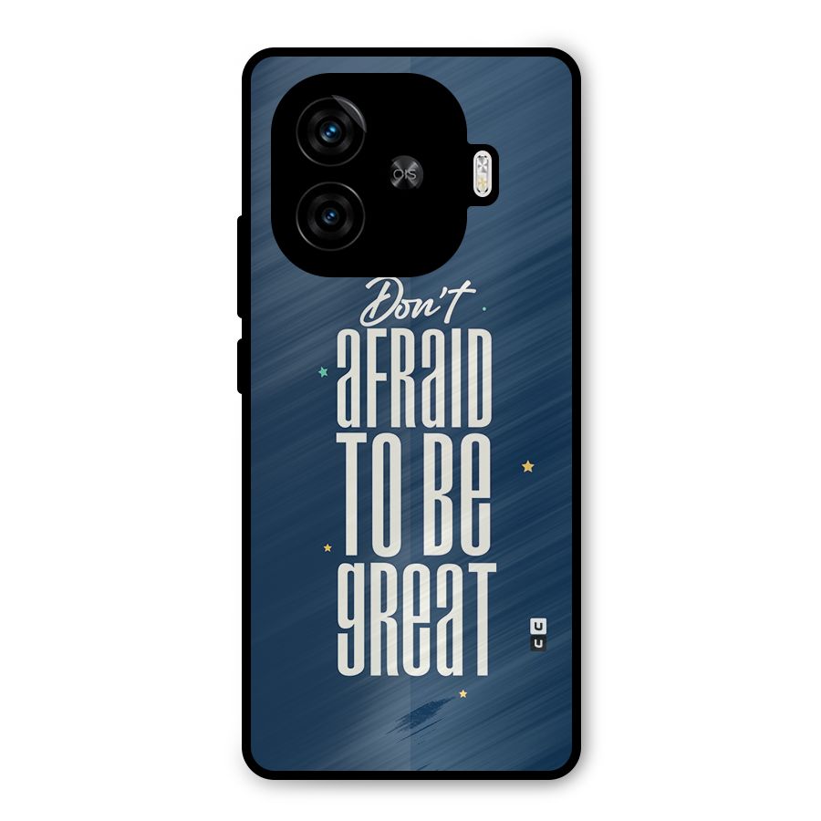 To Be Great Metal Back Case for iQOO Z9 Turbo