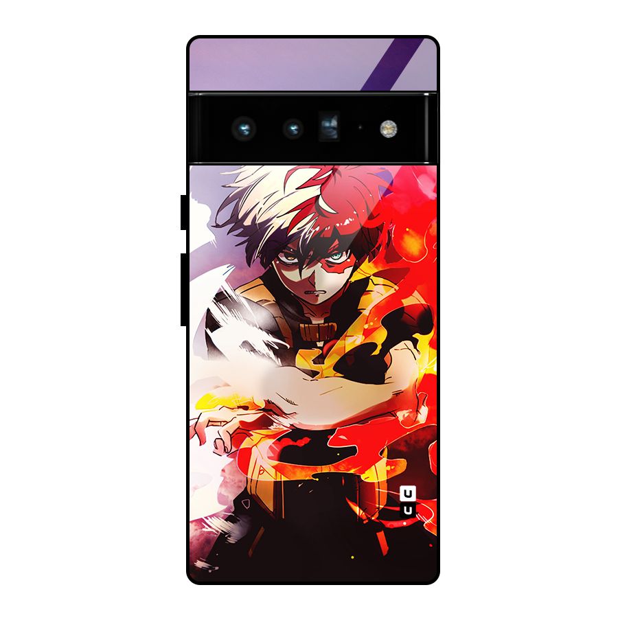 Todoroki Colors Glass Back Case for Google Pixel 6 Pro