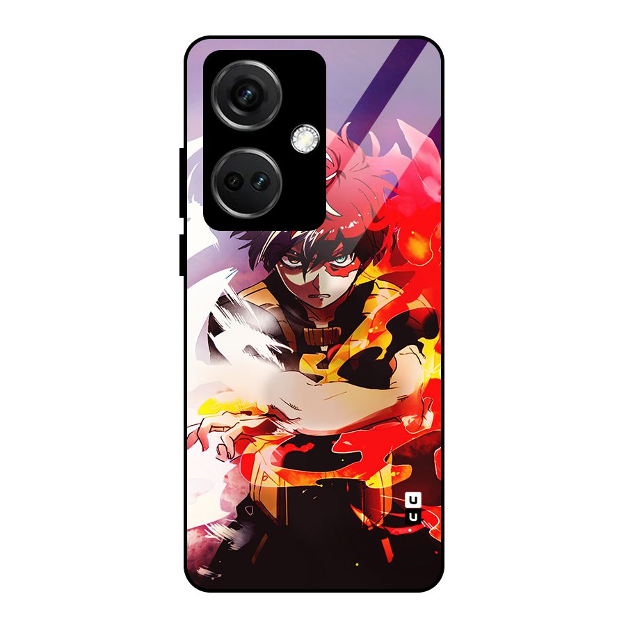 Todoroki Colors Glass Back Case for OnePlus Nord CE 3 5G