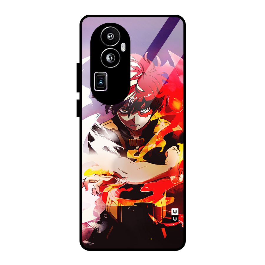 Todoroki Colors Glass Back Case for Oppo Reno10 Pro Plus