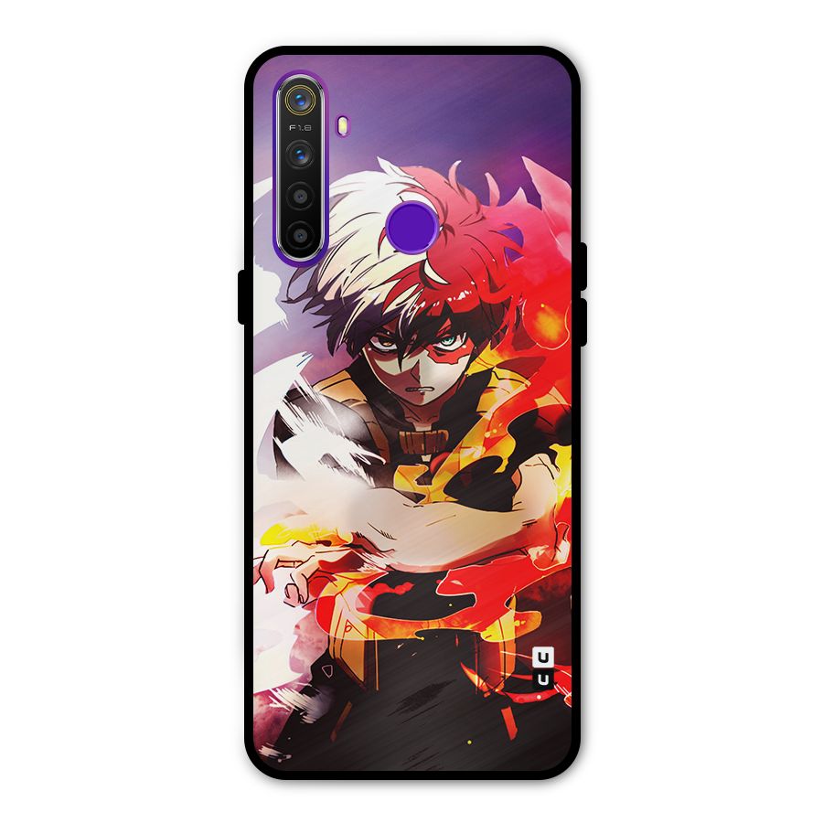 Todoroki Colors Glass Back Case for Realme 5s