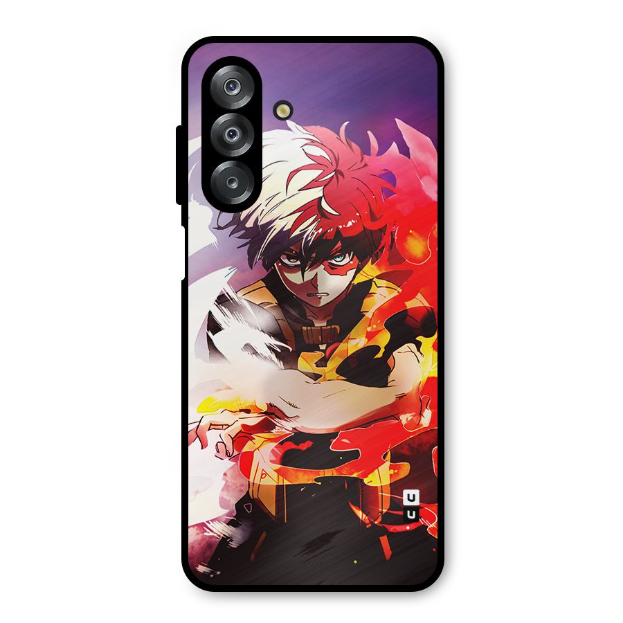 Todoroki Colors Metal Back Case for Galaxy A26