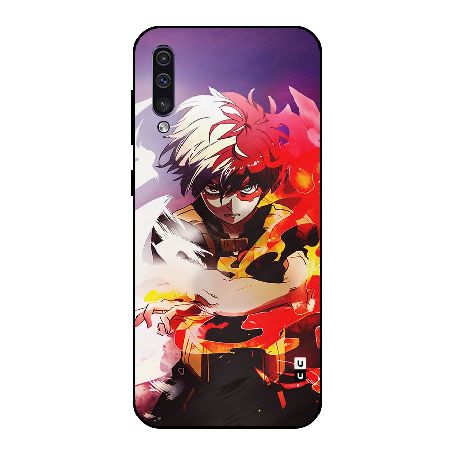 Todoroki Colors Metal Back Case for Galaxy A30s