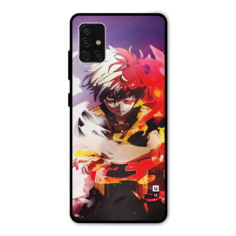 Todoroki Colors Metal Back Case for Galaxy A51