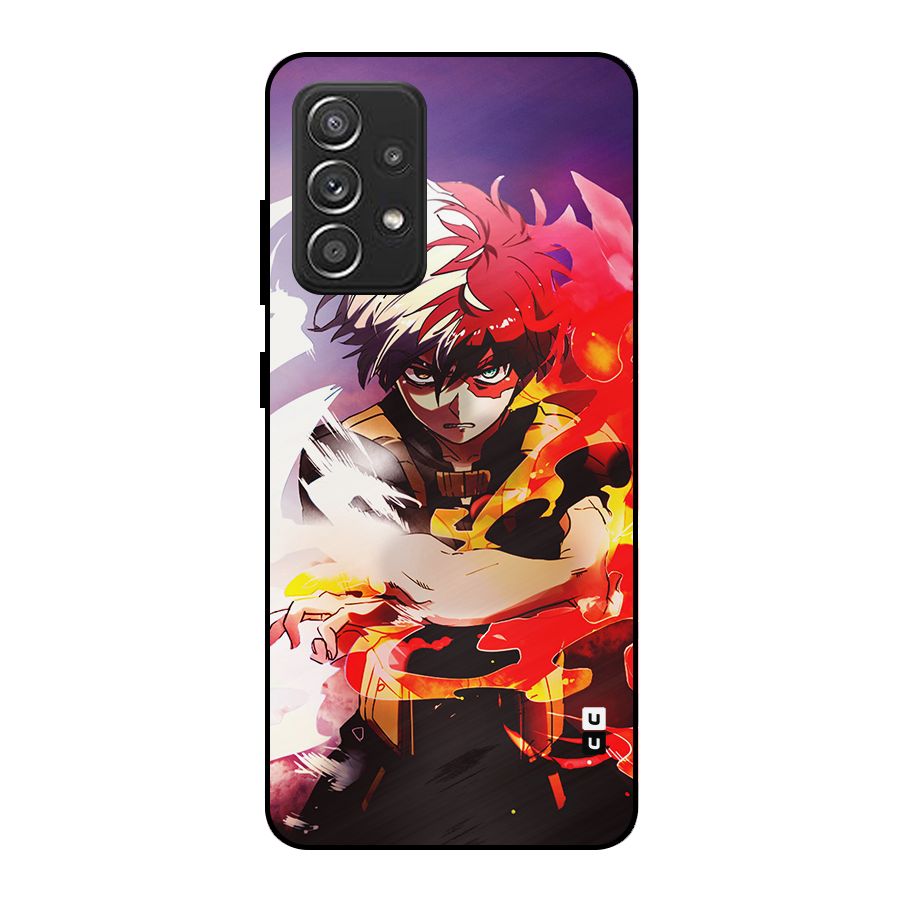 Todoroki Colors Metal Back Case for Galaxy A52s 5G