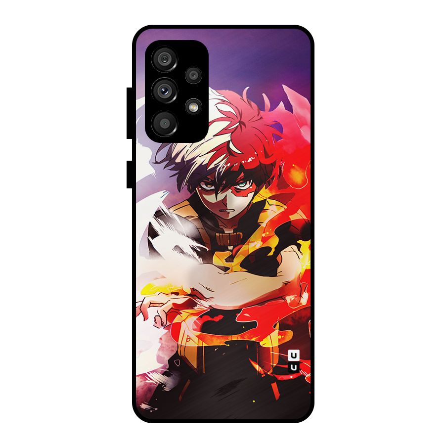 Todoroki Colors Metal Back Case for Galaxy A73 5G