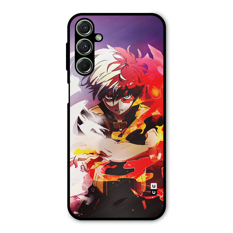Todoroki Colors Metal Back Case for Galaxy F34