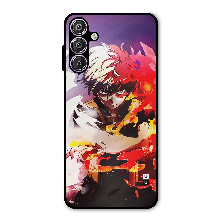 Todoroki Colors Metal Back Case for Galaxy M15