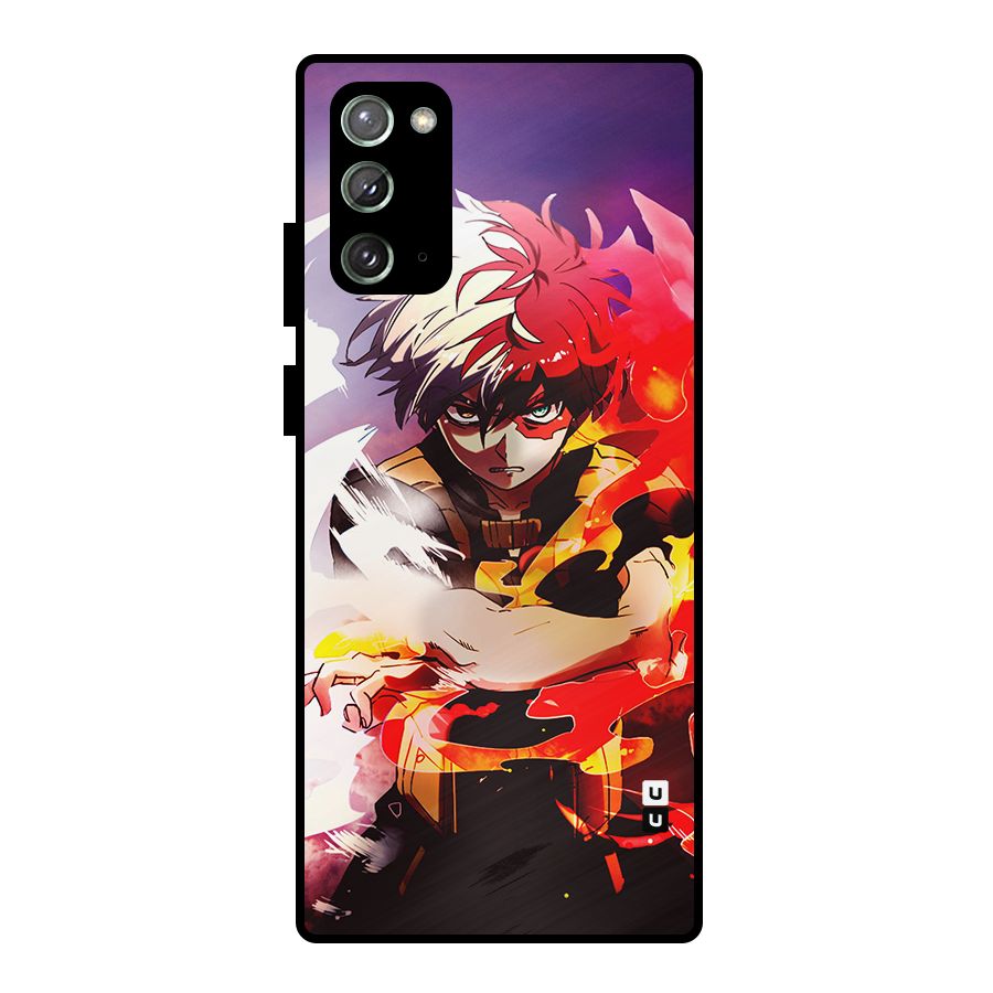 Todoroki Colors Metal Back Case for Galaxy Note 20
