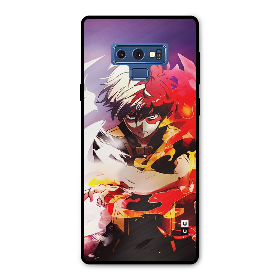 Todoroki Colors Metal Back Case for Galaxy Note 9