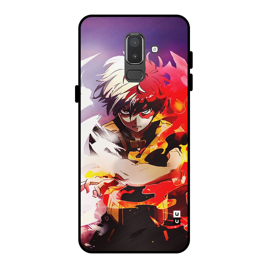 Todoroki Colors Metal Back Case for Galaxy On8 (2018)