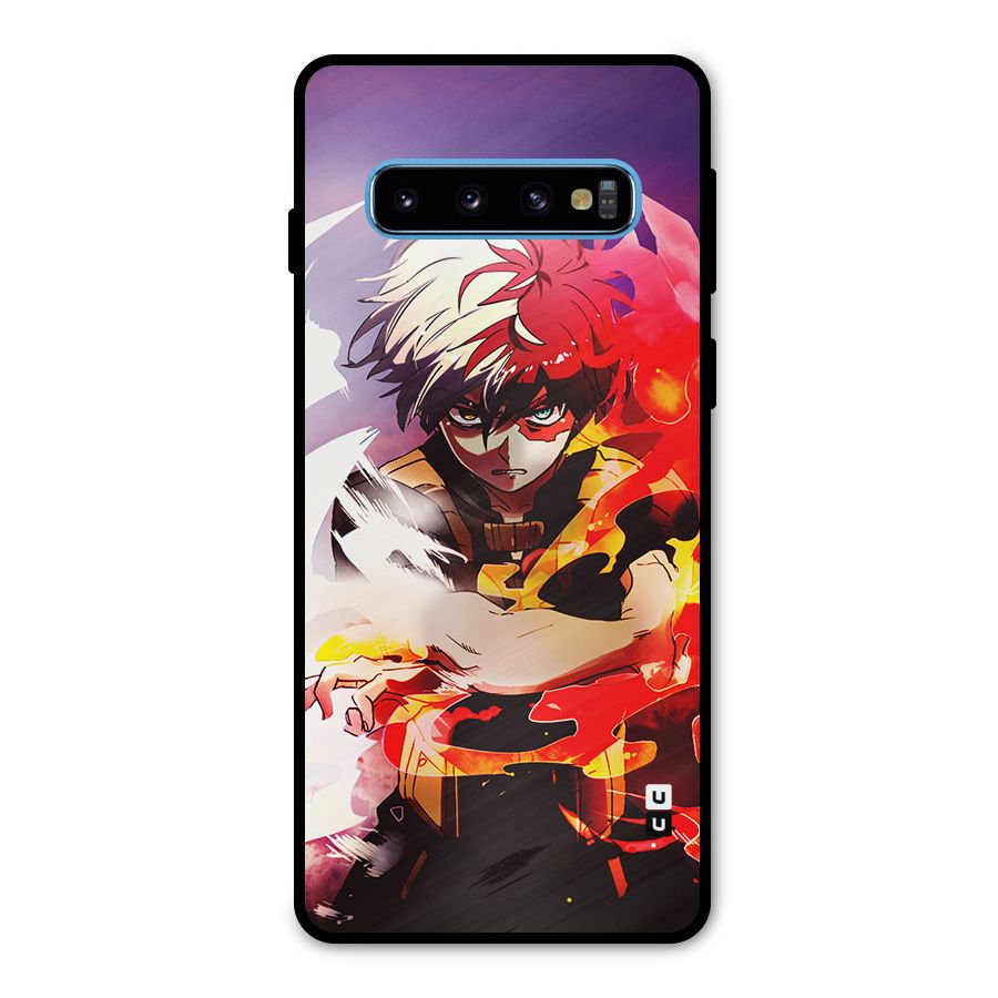 Todoroki Colors Metal Back Case for Galaxy S10