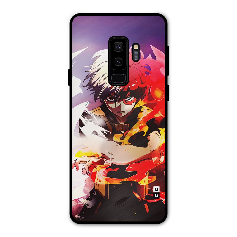 Todoroki Colors Metal Back Case for Galaxy S9 Plus