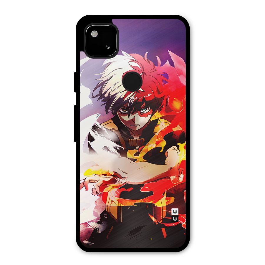 Todoroki Colors Metal Back Case for Google Pixel 4a