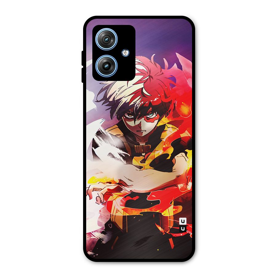 Todoroki Colors Metal Back Case for Moto G54
