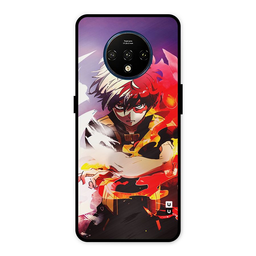 Todoroki Colors Metal Back Case for OnePlus 7T