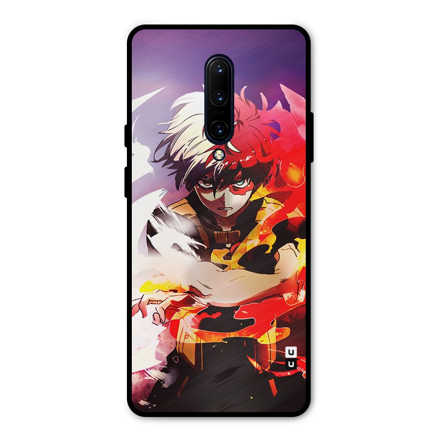 Todoroki Colors Metal Back Case for OnePlus 7 Pro