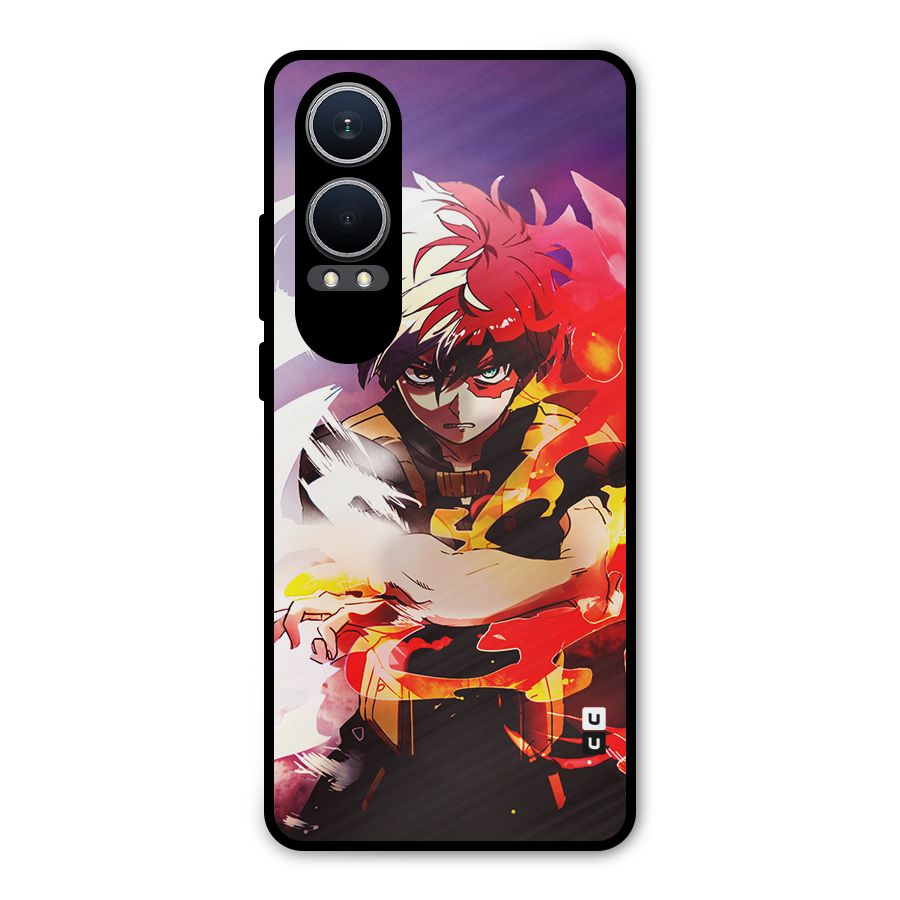 Todoroki Colors Metal Back Case for OnePlus Nord CE4 Lite